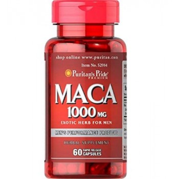 Maca 1000 mg Exotic Herb for Men / 60 Capsules
